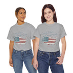 God Bless America Vintage Flag Patriotic T-Shirt – A Quiet Tribute to Faith, Freedom & Everyday Gratitude