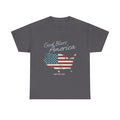 God Bless America Vintage Flag Patriotic T-Shirt – A Quiet Tribute to Faith, Freedom & Everyday Gratitude
