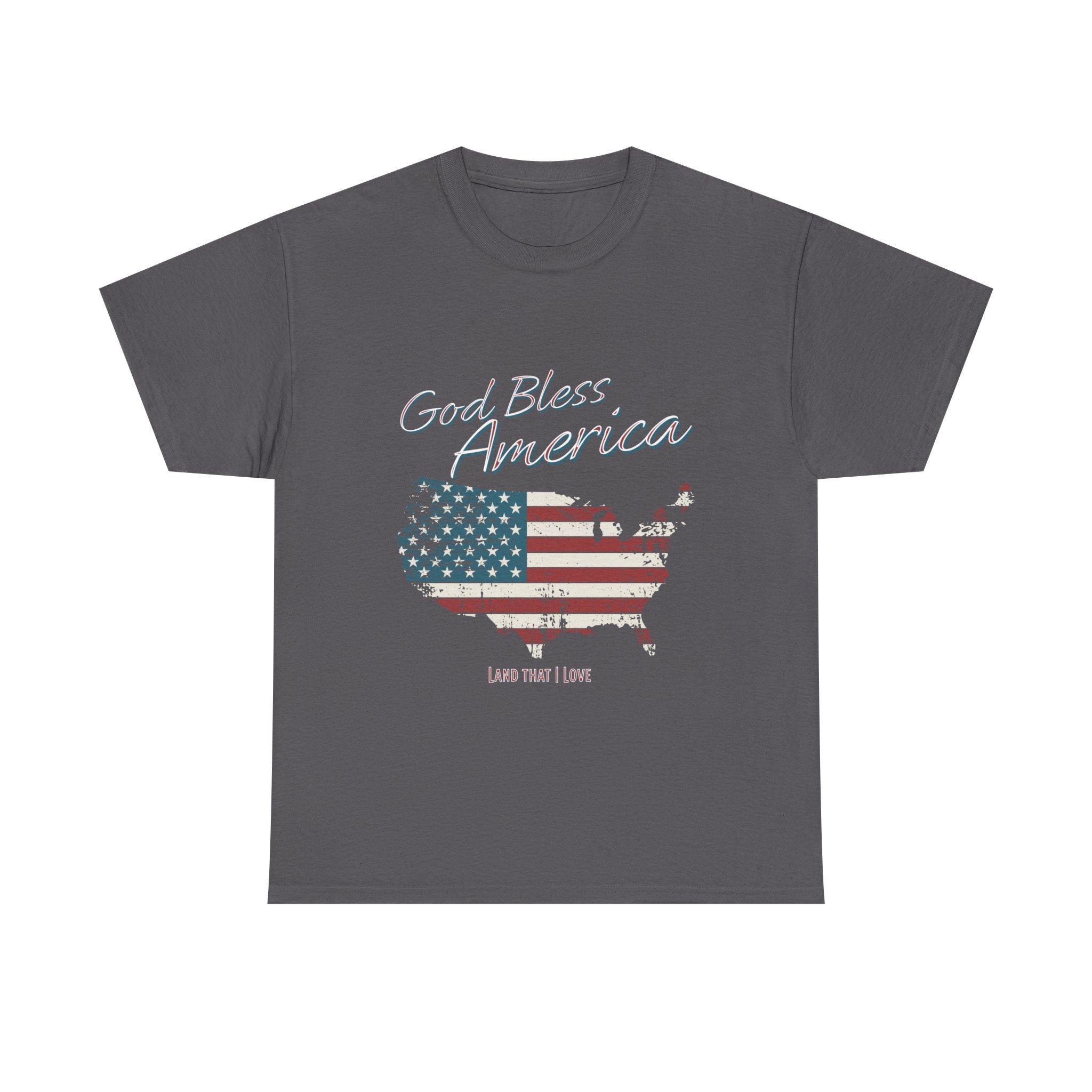 God Bless America Vintage Flag Patriotic T-Shirt – A Quiet Tribute to Faith, Freedom & Everyday Gratitude