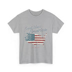 God Bless America Vintage Flag Patriotic T-Shirt – A Quiet Tribute to Faith, Freedom & Everyday Gratitude