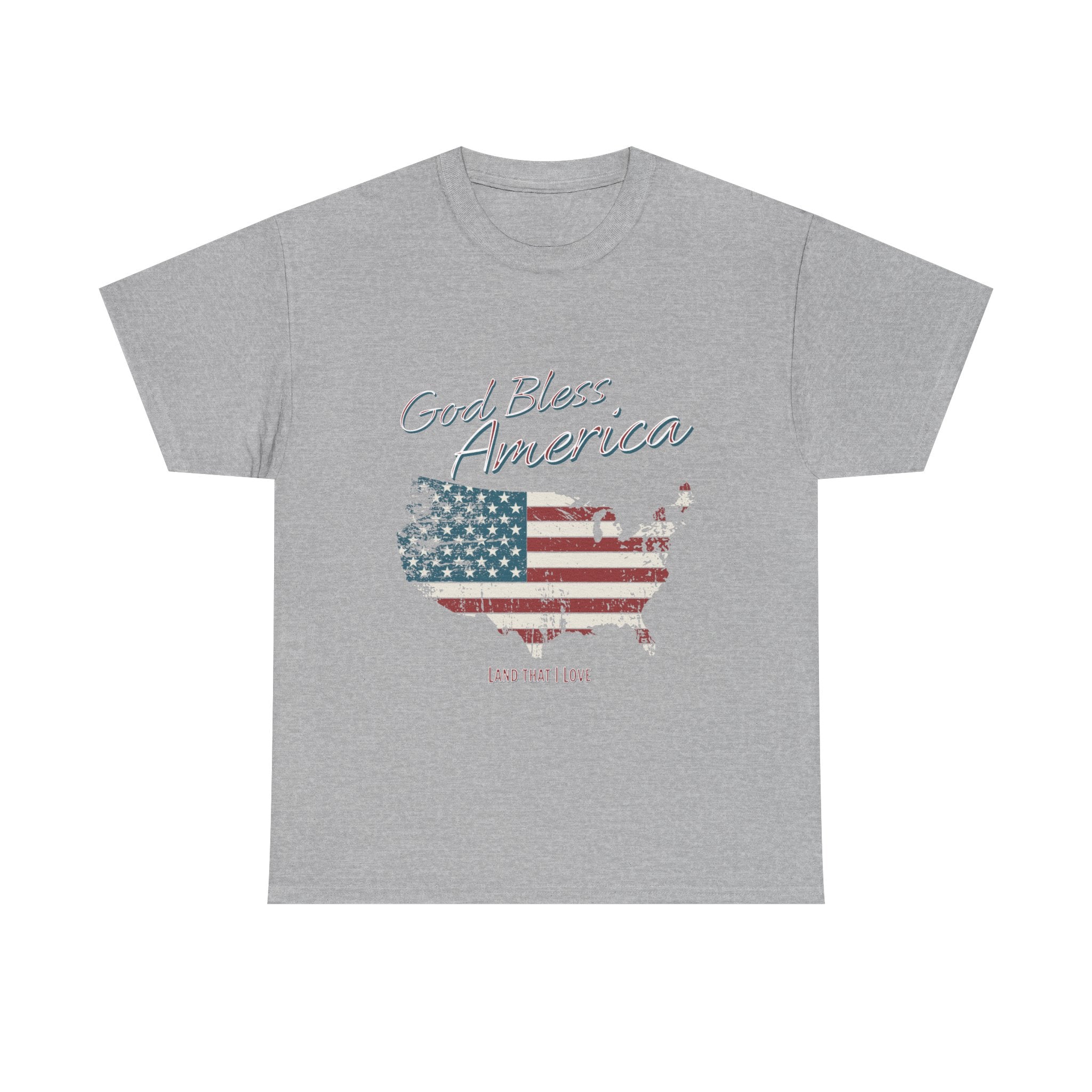 God Bless America Vintage Flag Patriotic T-Shirt – A Quiet Tribute to Faith, Freedom & Everyday Gratitude