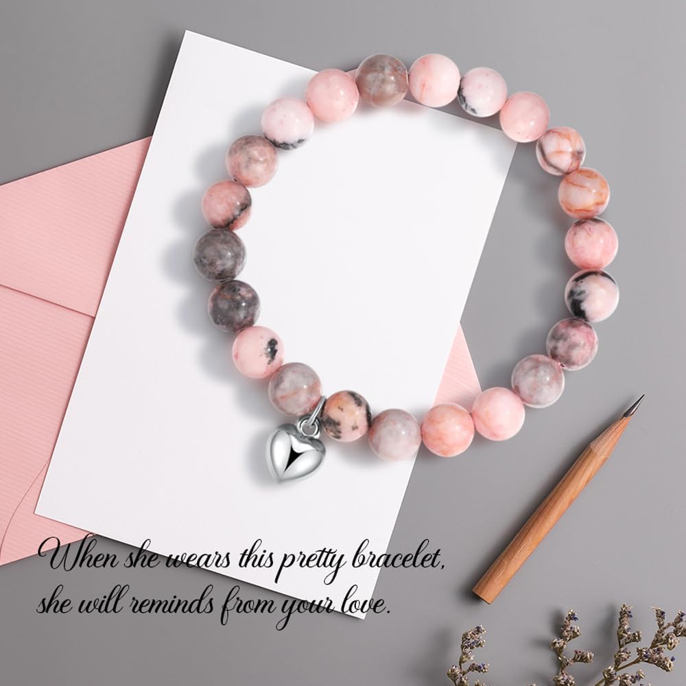 Awesome Vibes Healing Bracelet – Inspirational Gift for Women, Daughter, Sister, Best Friend – Birthday, Christmas, Mother’s Day, Valentine’s