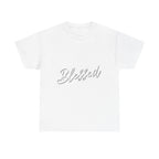 Blessed Lettered T-Shirt – Soft Cotton Tee with Subtle Gratitude Script – A Quiet Reminder of Faith, Grace & Inner Peace