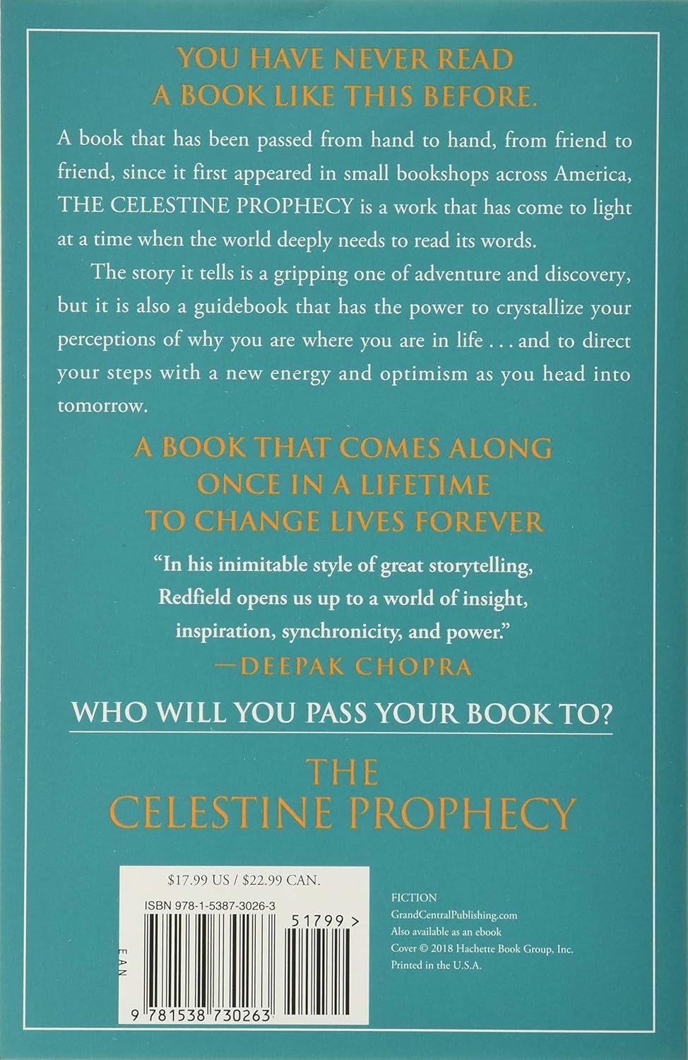 The Celestine Prophecy: A Sacred Guide to Unveiling Life’s Synchronicities. This book is your path to awakening