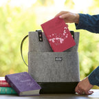 KJV Compact Large Print Bible, Aqua Blue Faux Leather, Red Letter – A Guide to Faith and Youthful Awakening