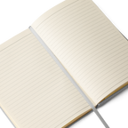 Hardcover bound notebook