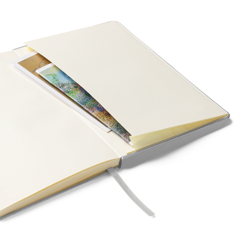 Hardcover bound notebook