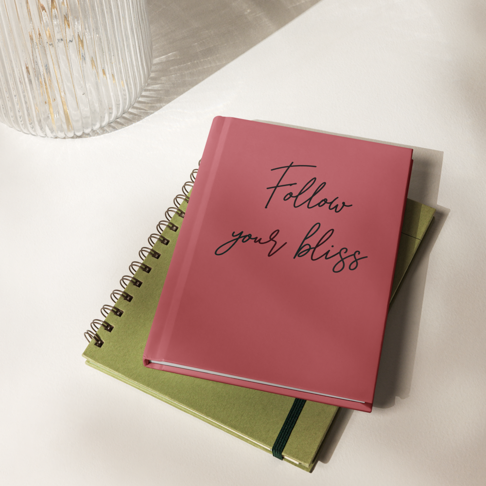 Follow Your Bliss Hardcover journal matte
